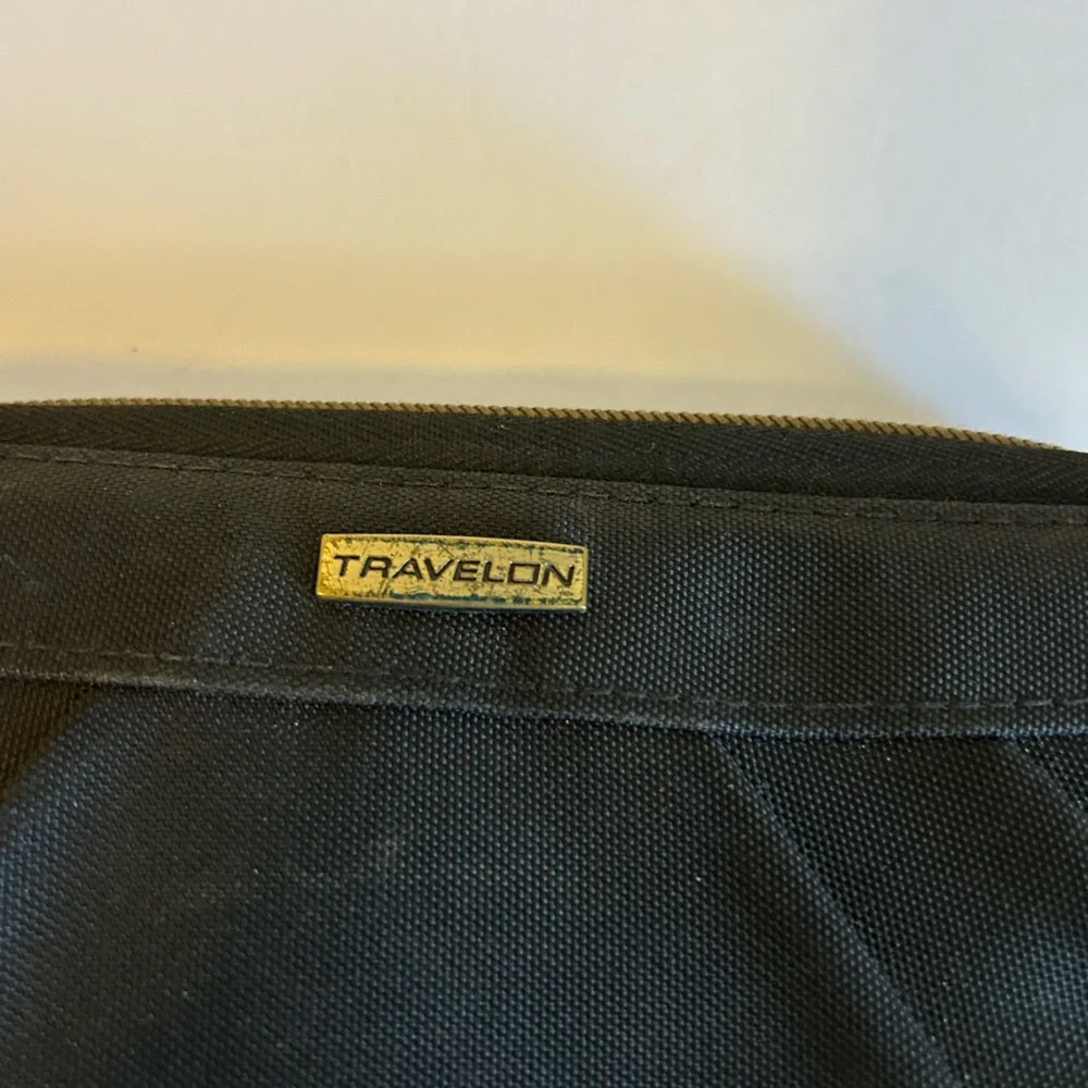 Travelon Black Wrist Pouch with RFID
